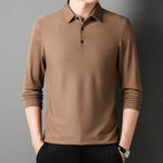 Long Sleeve Knit Polo