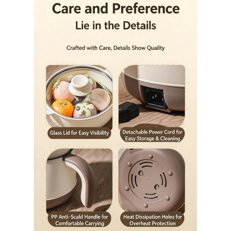 Portable Mini Electric Hot Pot