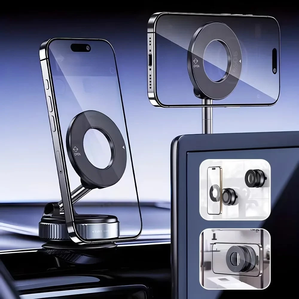 Vacuum Magnetic Phone Mount