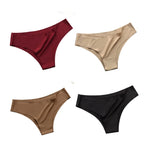 Ice Silk Seamless Brazilian Panties 4-Pack