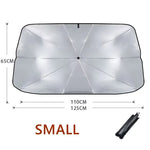 Retractable Windshield Sunshade