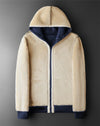 Fleece Lined Hooded Winter Jacket