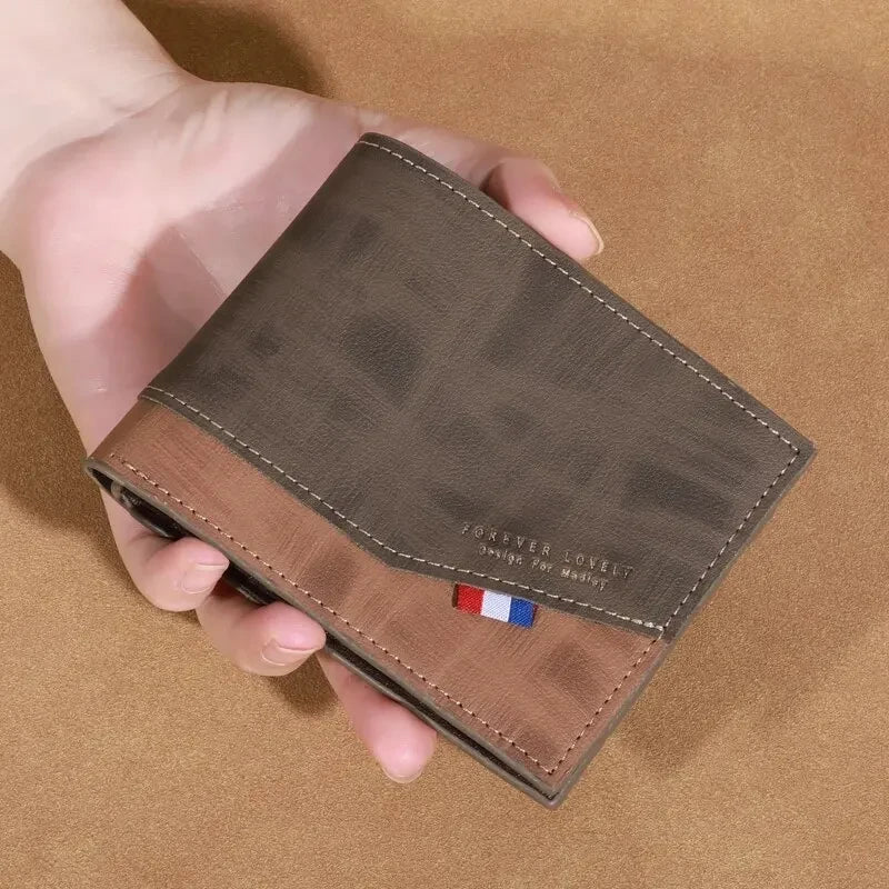 Vintage Leather Organizer Wallet