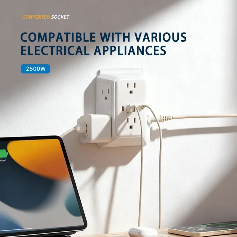 Universal Multi Socket Wall Charger