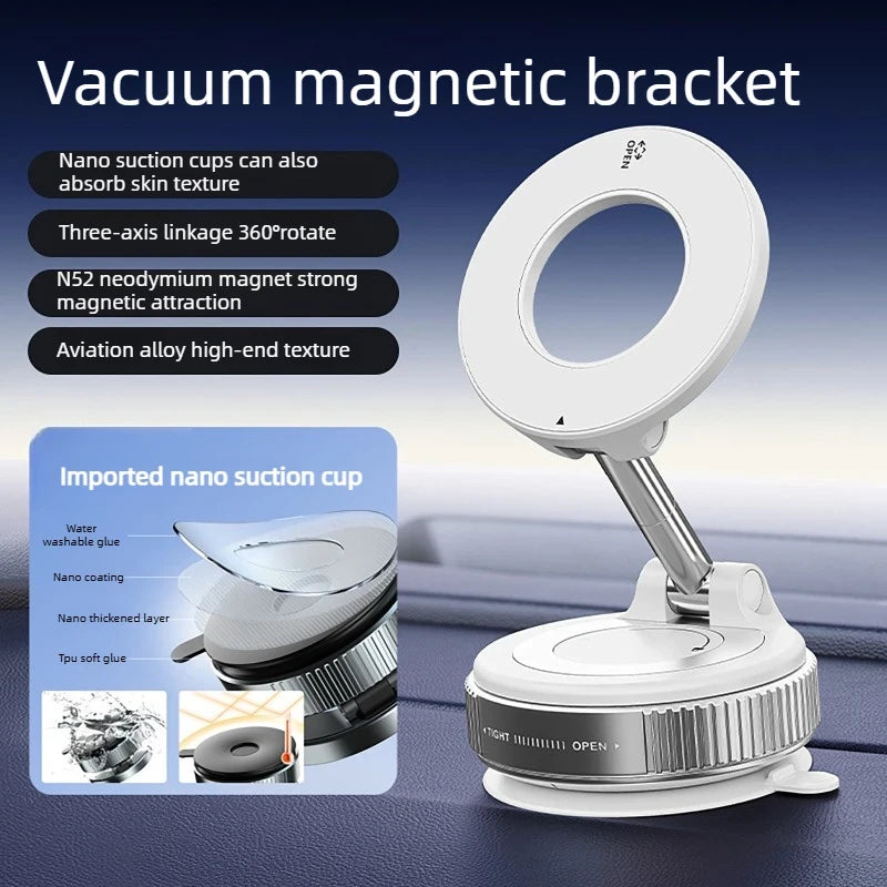 Minimalist Magnetic Car Phone Mount