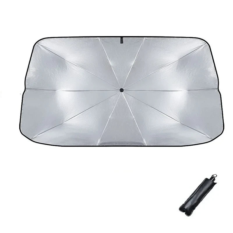 Retractable Windshield Sunshade