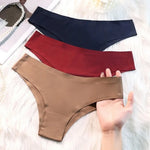 Ice Silk Seamless Brazilian Panties 4-Pack