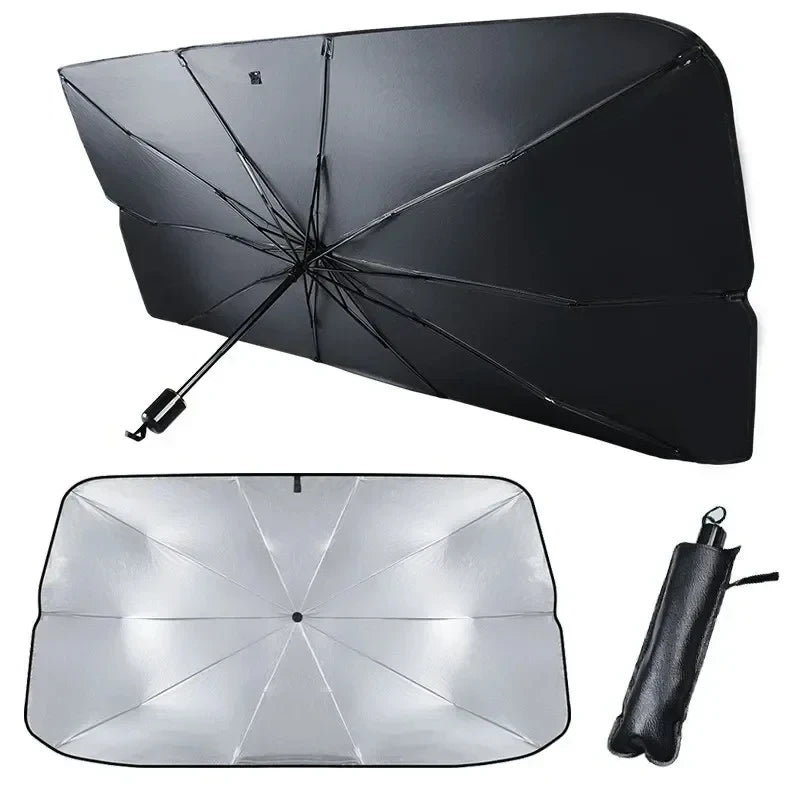 Retractable Windshield Sunshade