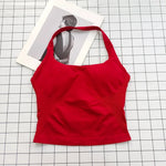 Padded Cotton Tank Top