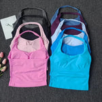 Padded Cotton Tank Top