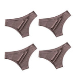 Ice Silk Seamless Brazilian Panties 4-Pack