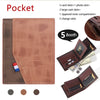 Vintage Leather Organizer Wallet