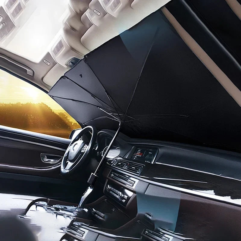Retractable Windshield Sunshade