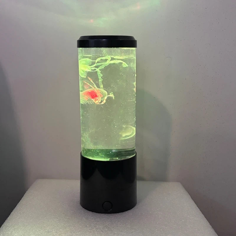 Jellyfish Lava Lamp Night Light
