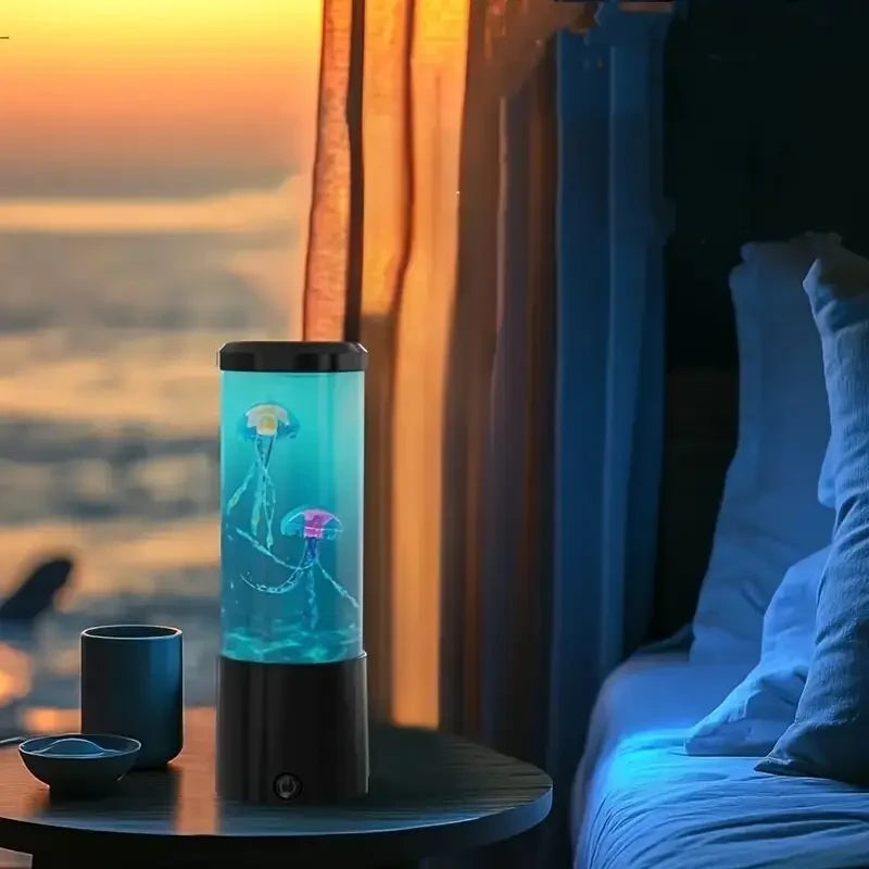 Jellyfish Lava Lamp Night Light