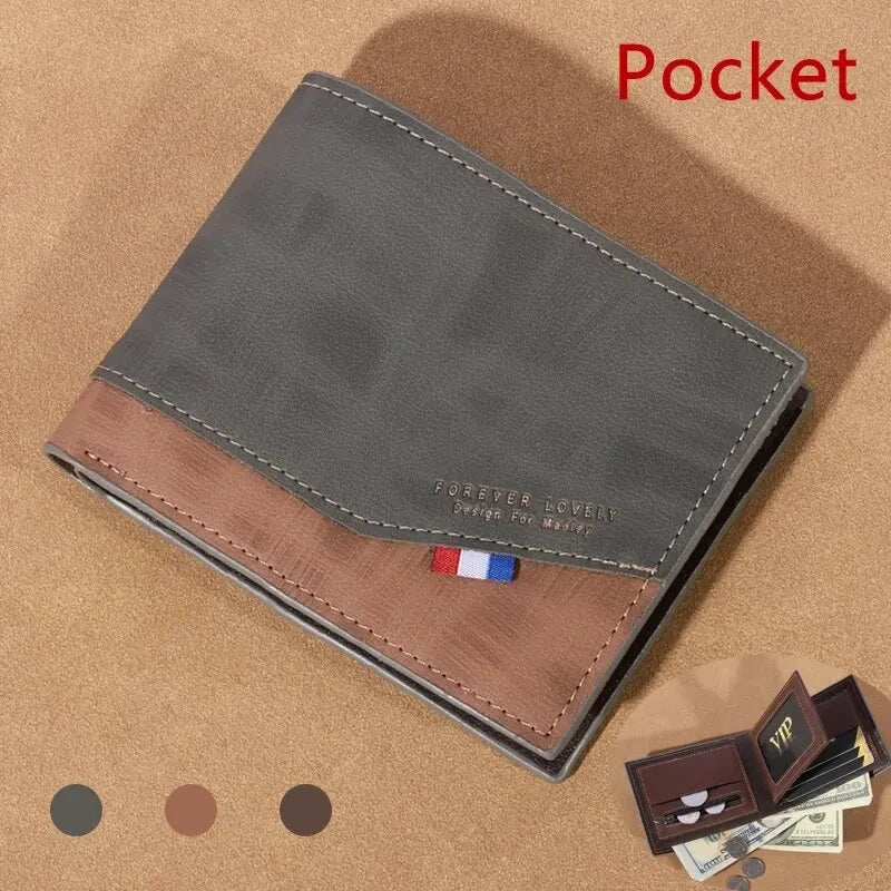 Vintage Leather Organizer Wallet