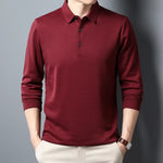 Long Sleeve Knit Polo