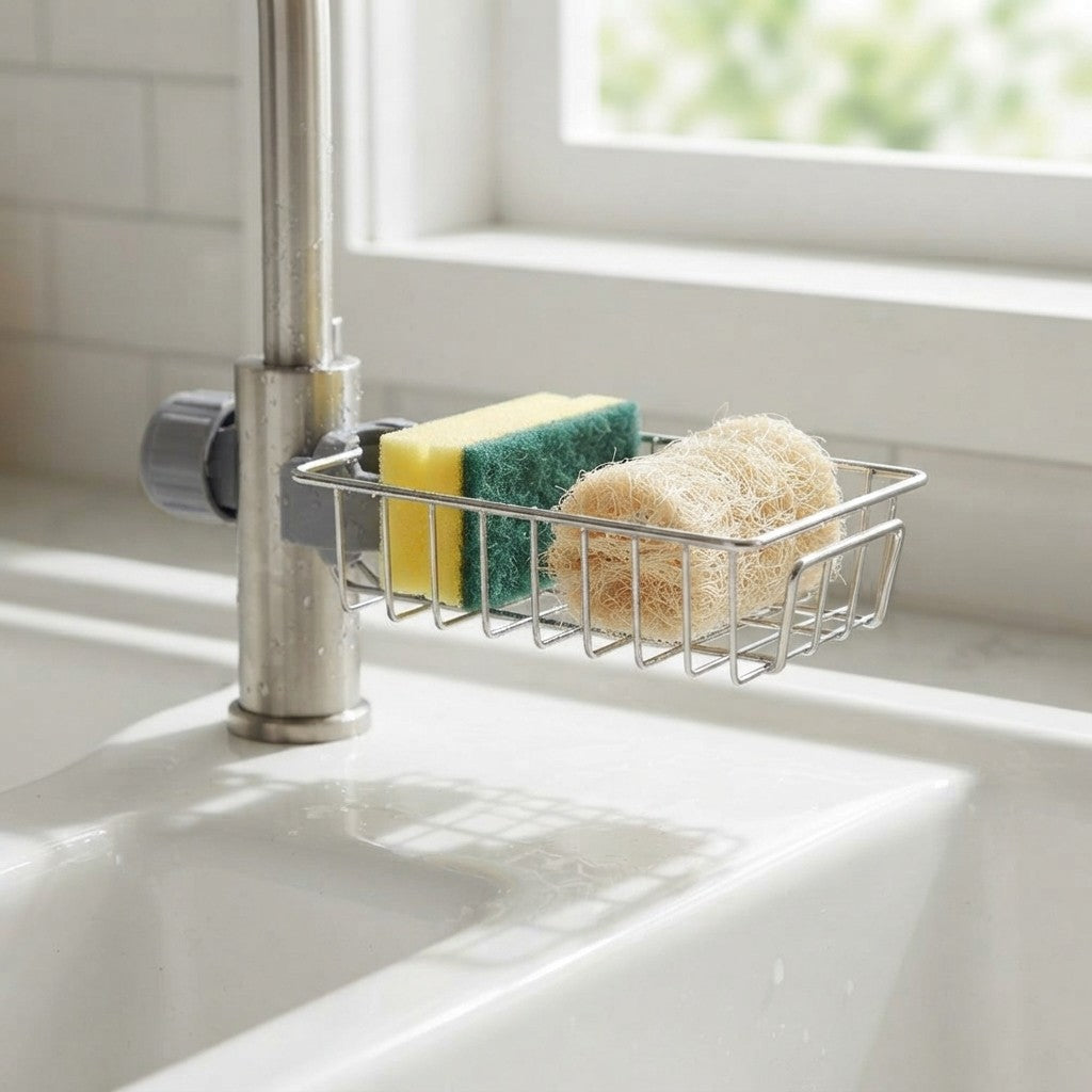 Kitchen Faucet Sponge Holder
