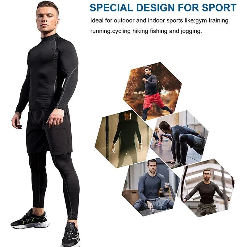 Quick Dry Compression Long Sleeve Shirt