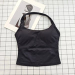 Padded Cotton Tank Top