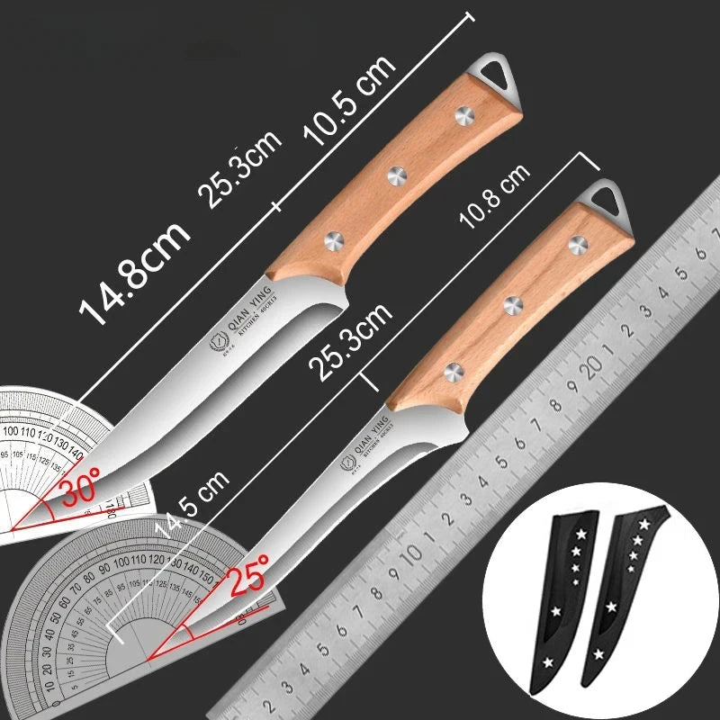 Professional Boning And Chef Knife Duo