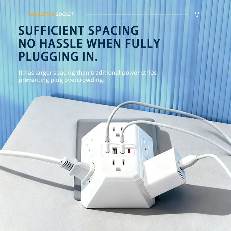 Universal Multi Socket Wall Charger