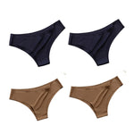 Ice Silk Seamless Brazilian Panties 4-Pack