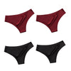 Ice Silk Seamless Brazilian Panties 4-Pack