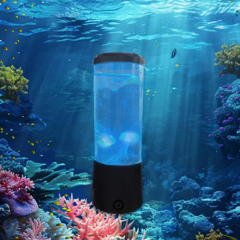 Jellyfish Lava Lamp Night Light